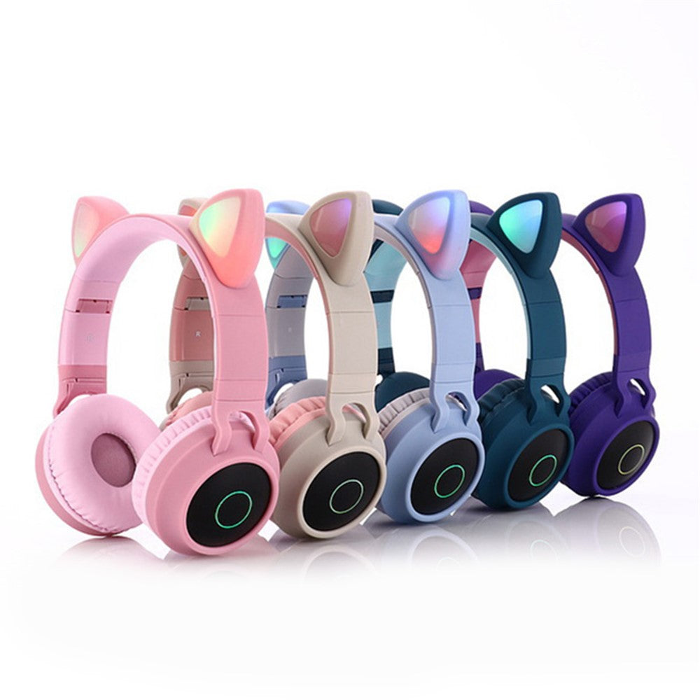 Gaming Headset Foldable LED