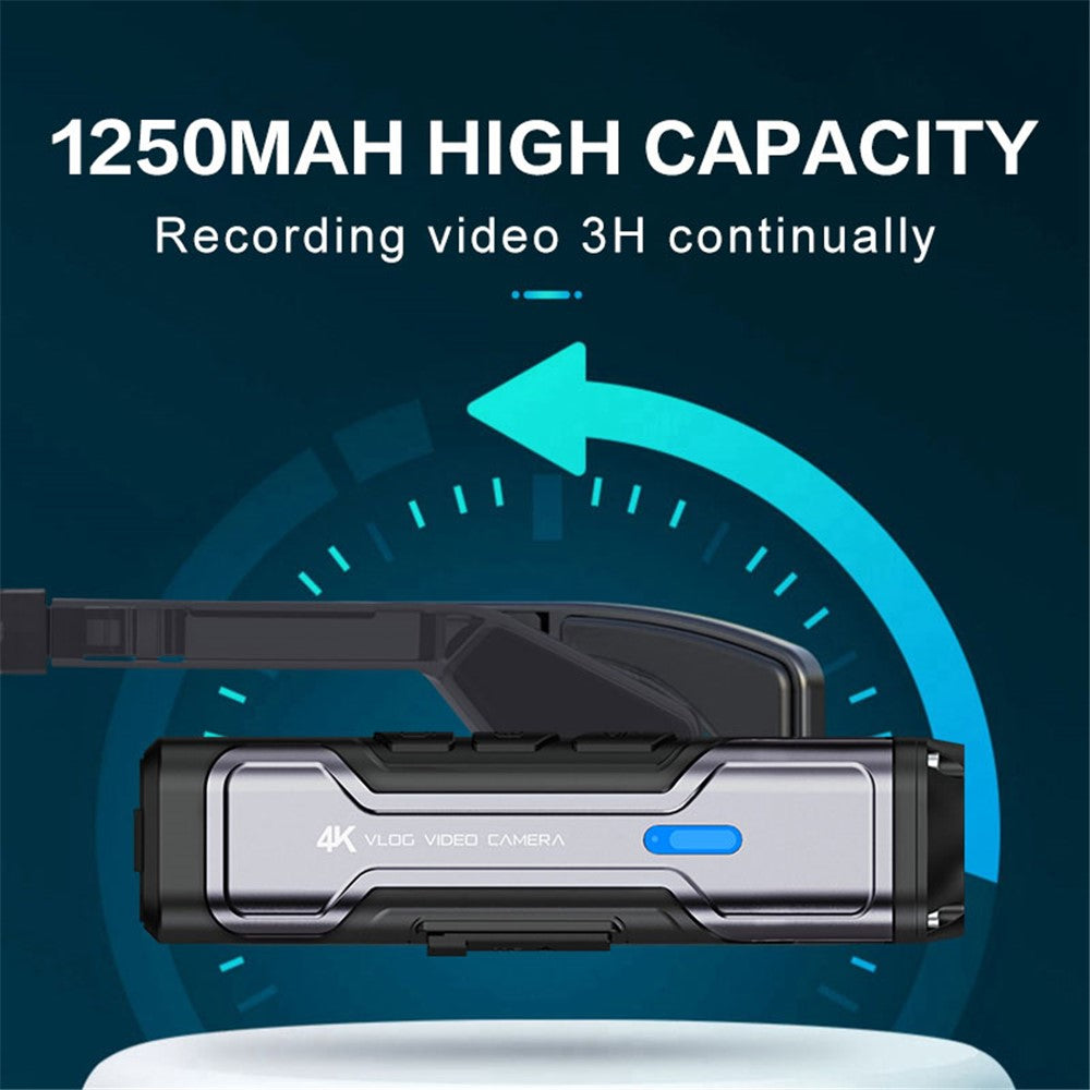 Head-Mounted Video Camera 4K 30FPS