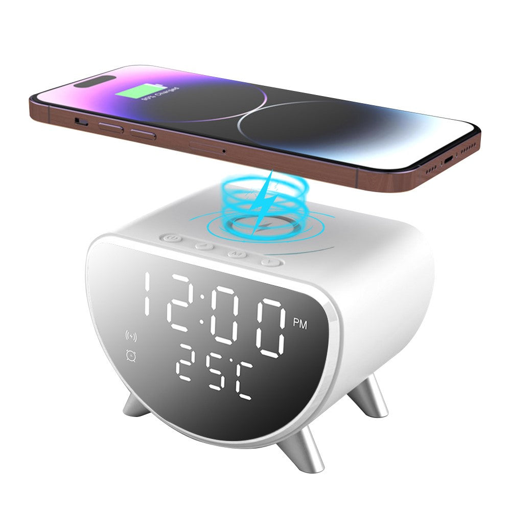 Hidden Camera 15W Charger, Clock