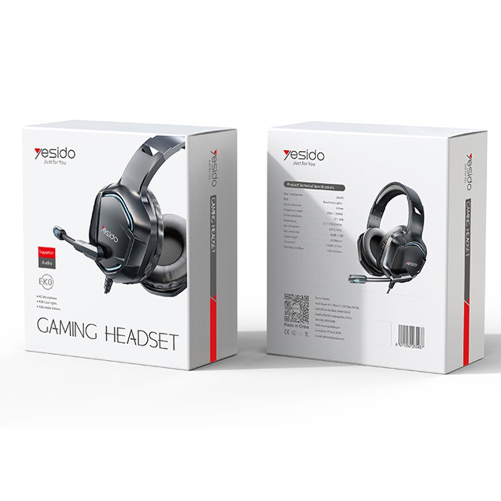 Gaming Headset YESIDO EK01 Stereo Sound