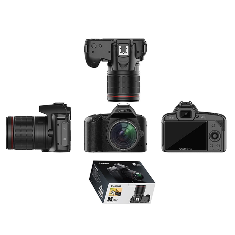 Digital Mirrorless Camera D5 4K Dual Lens