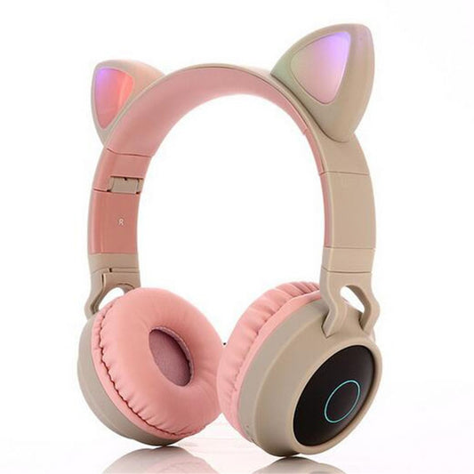 Gaming Headset Foldable LED