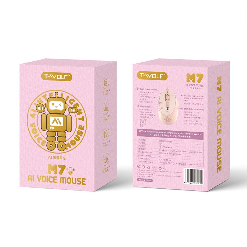 Smart Mouse AI Voice T-WOLF M7