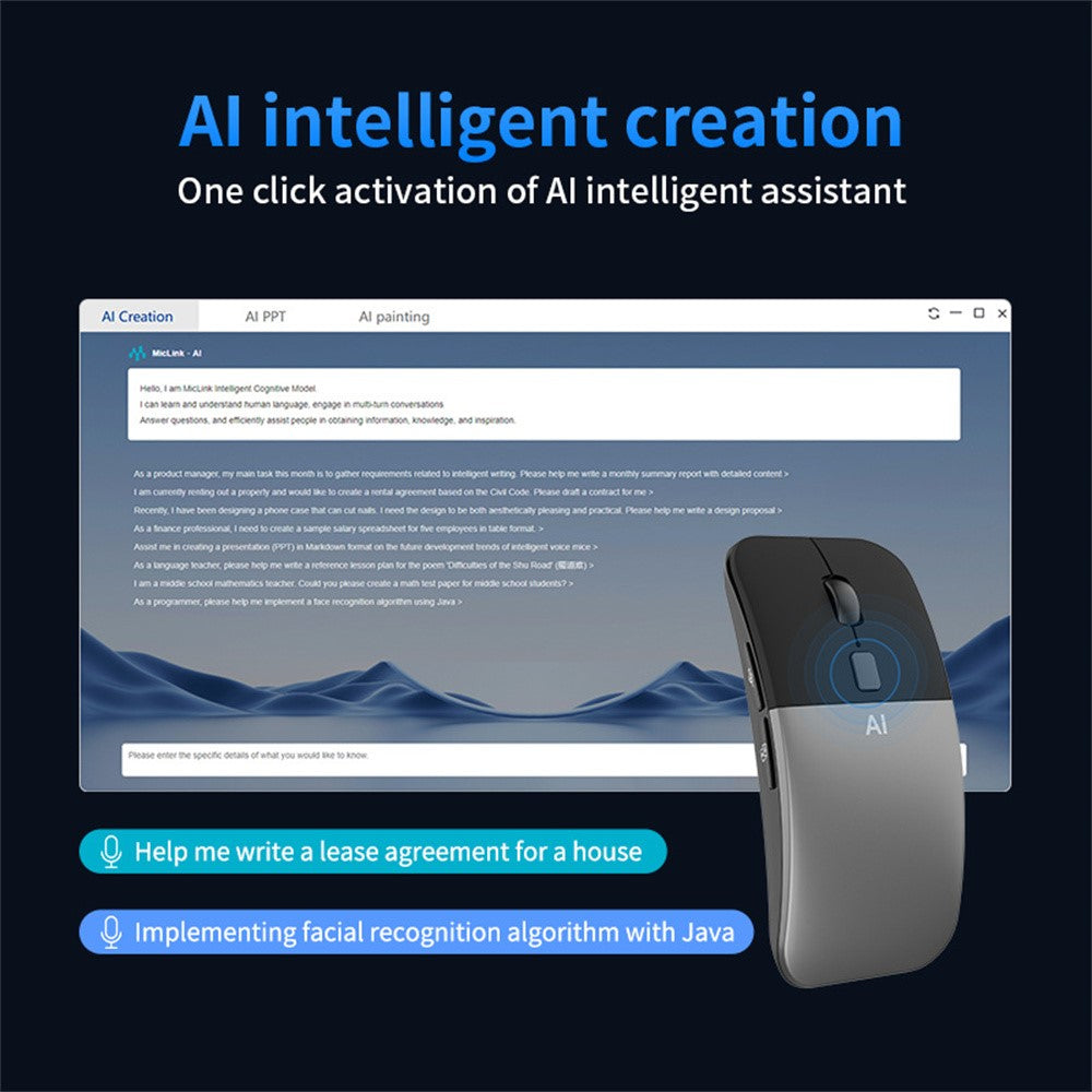 Voice Translation Mouse M1 AI