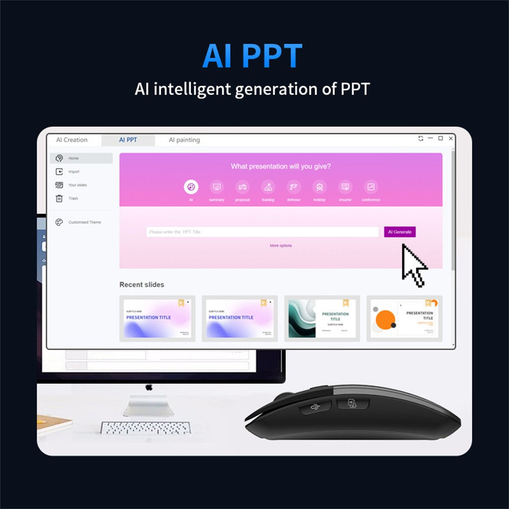 Voice Translation Mouse M1 AI