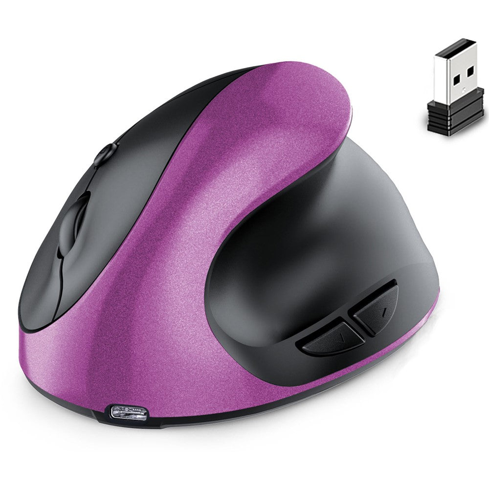 Vertical Mouse Rechargeable Ergonomic Wireless 2.4G