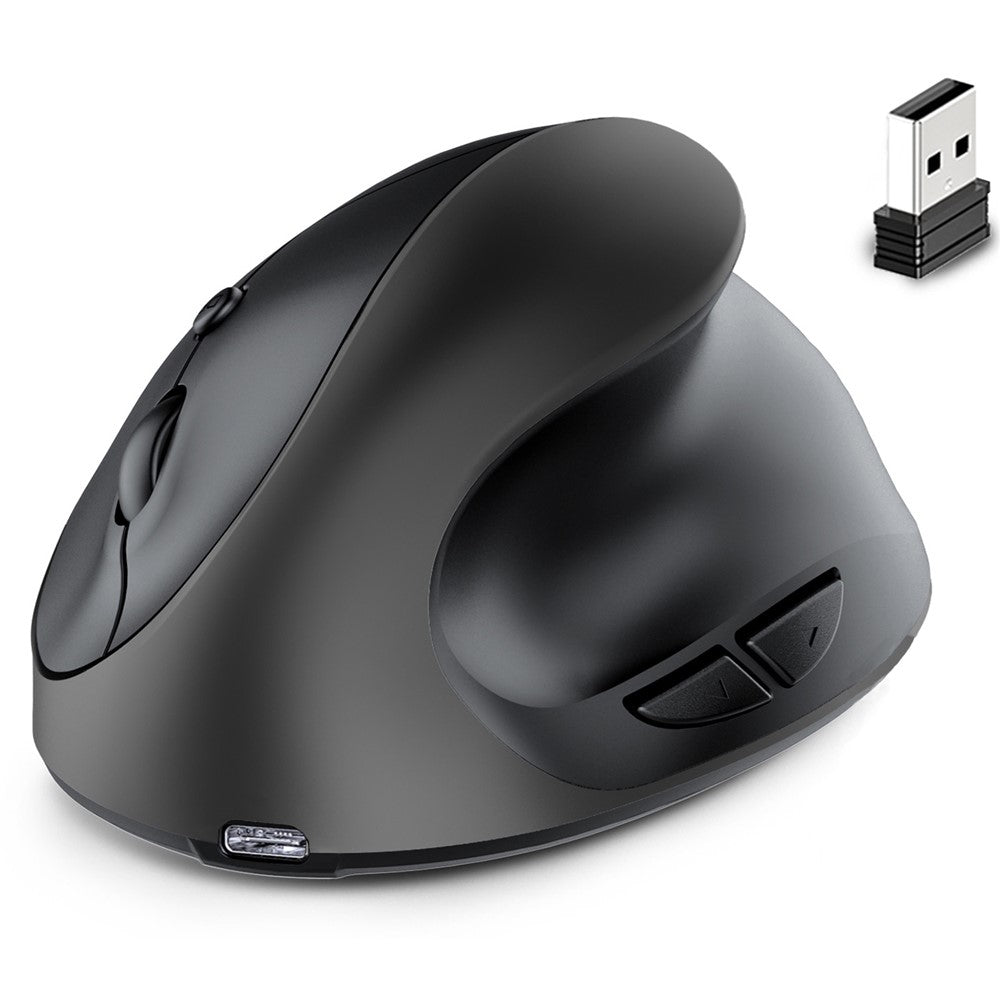 Vertical Mouse Rechargeable Ergonomic Wireless 2.4G