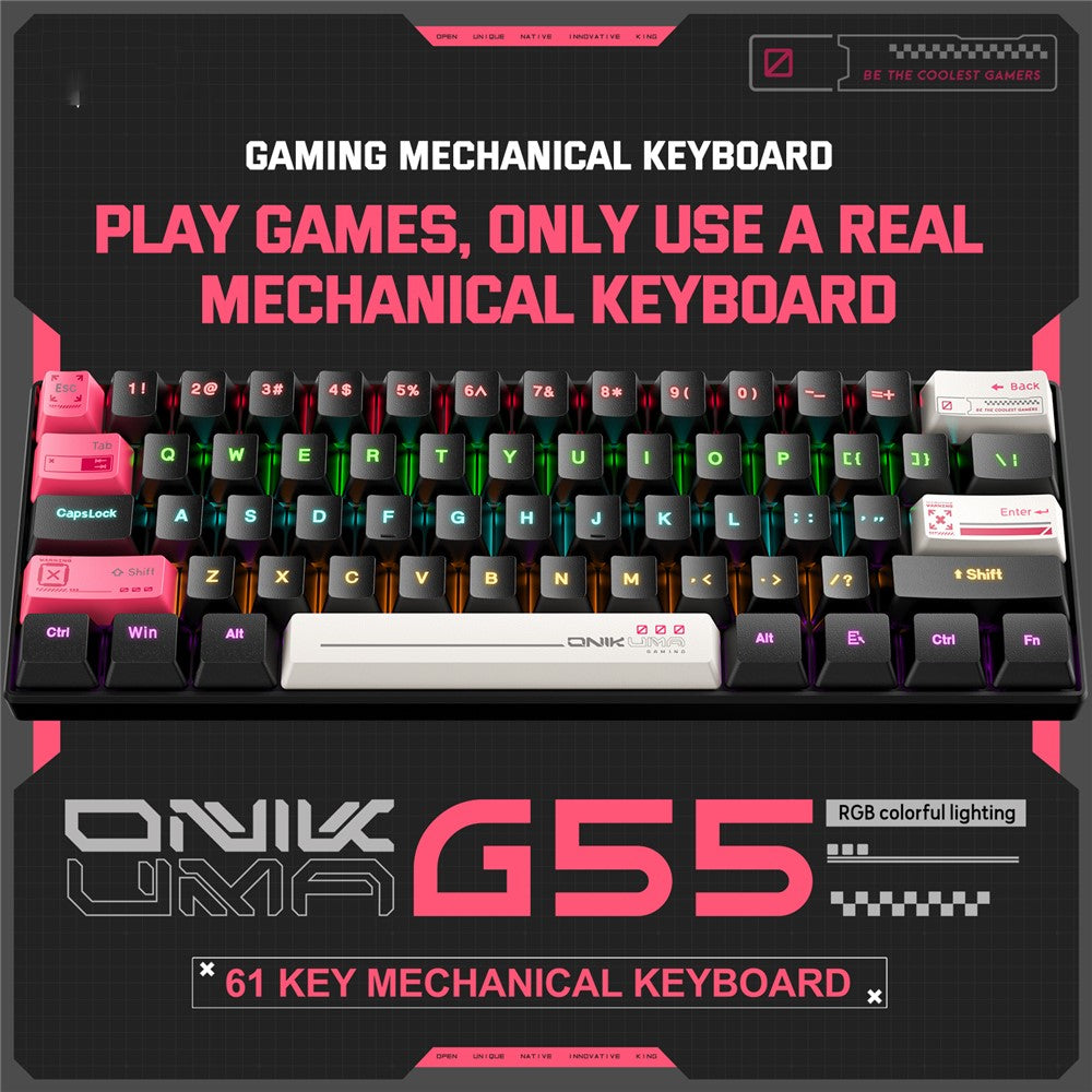 Keyboard Mechanical Keyboard  ONIKUMA G55