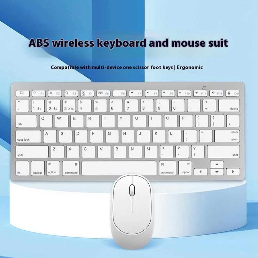 Keyboard and Mouse Set B666+MS-800 Wireless Bluetooth