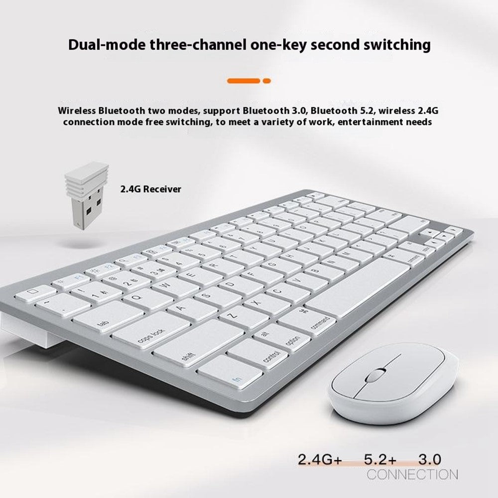 Keyboard and Mouse Set B666+MS-800 Wireless Bluetooth