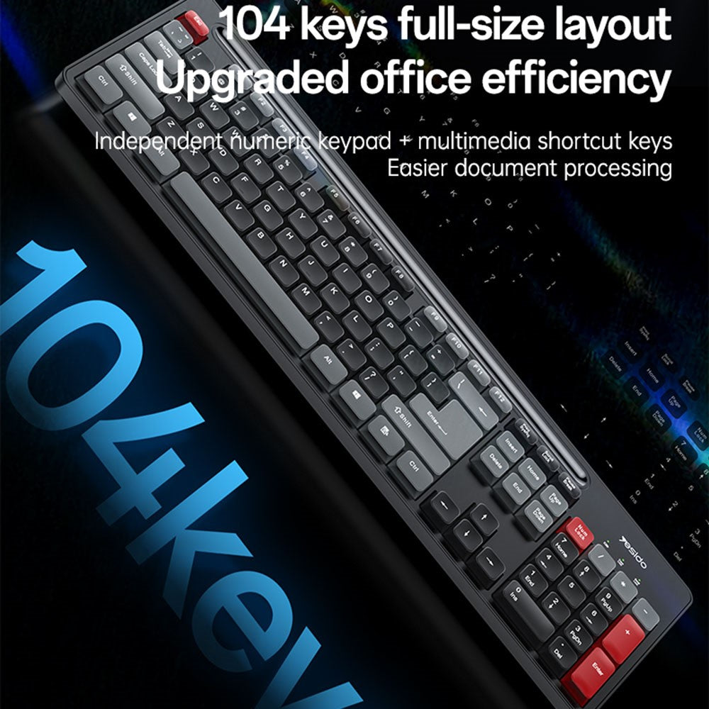 Set Keyboard Mouse YESIDO KB43  Silent Commercial