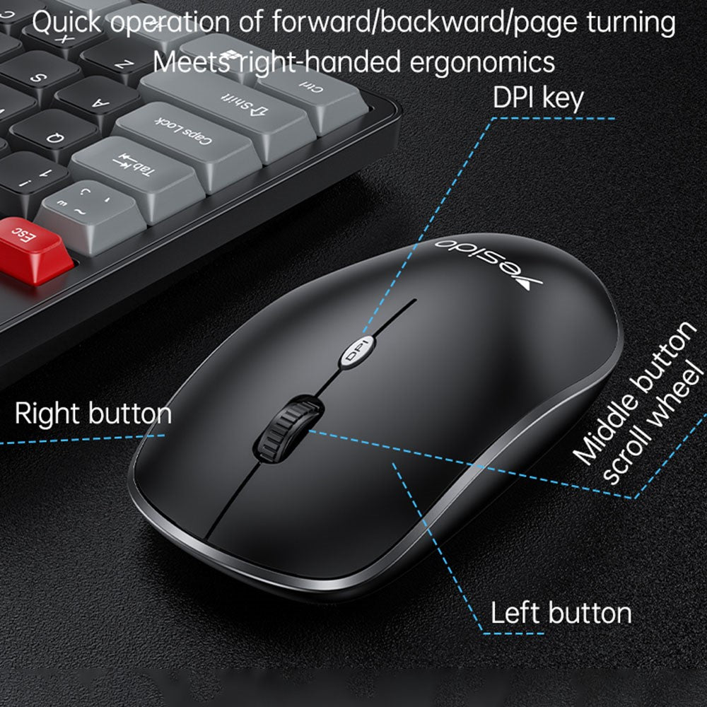 Set Keyboard Mouse YESIDO KB43  Silent Commercial