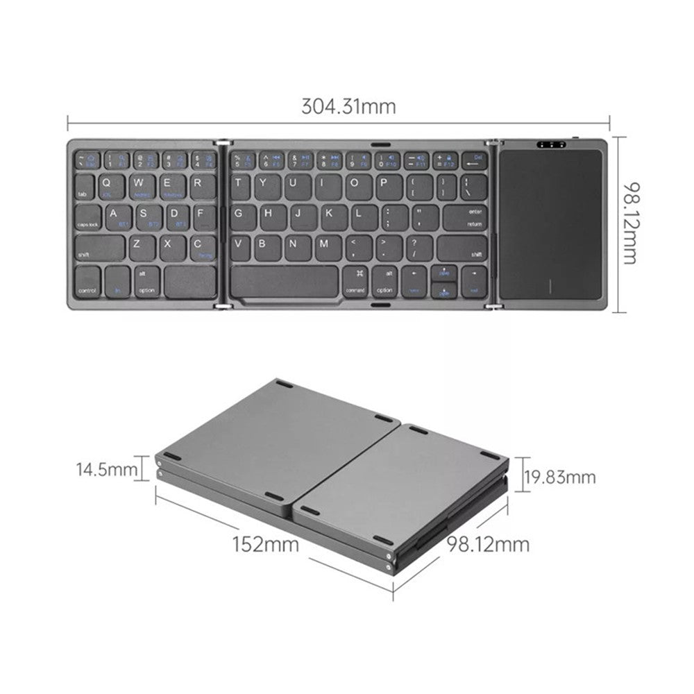 Keyboard B089T Touchpad Wireless