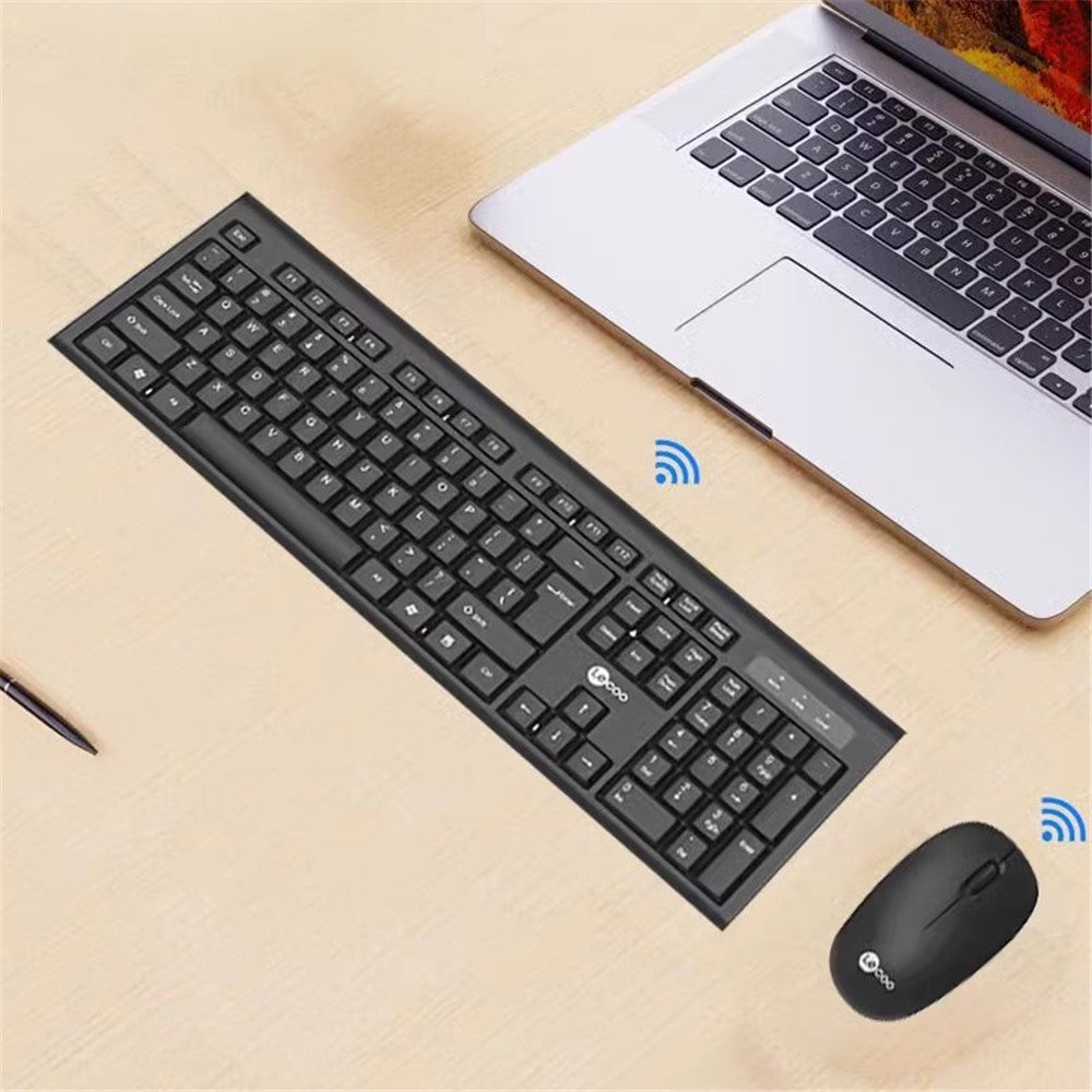 LECOO KW200 2.4G Wireless Keyboard and Mouse