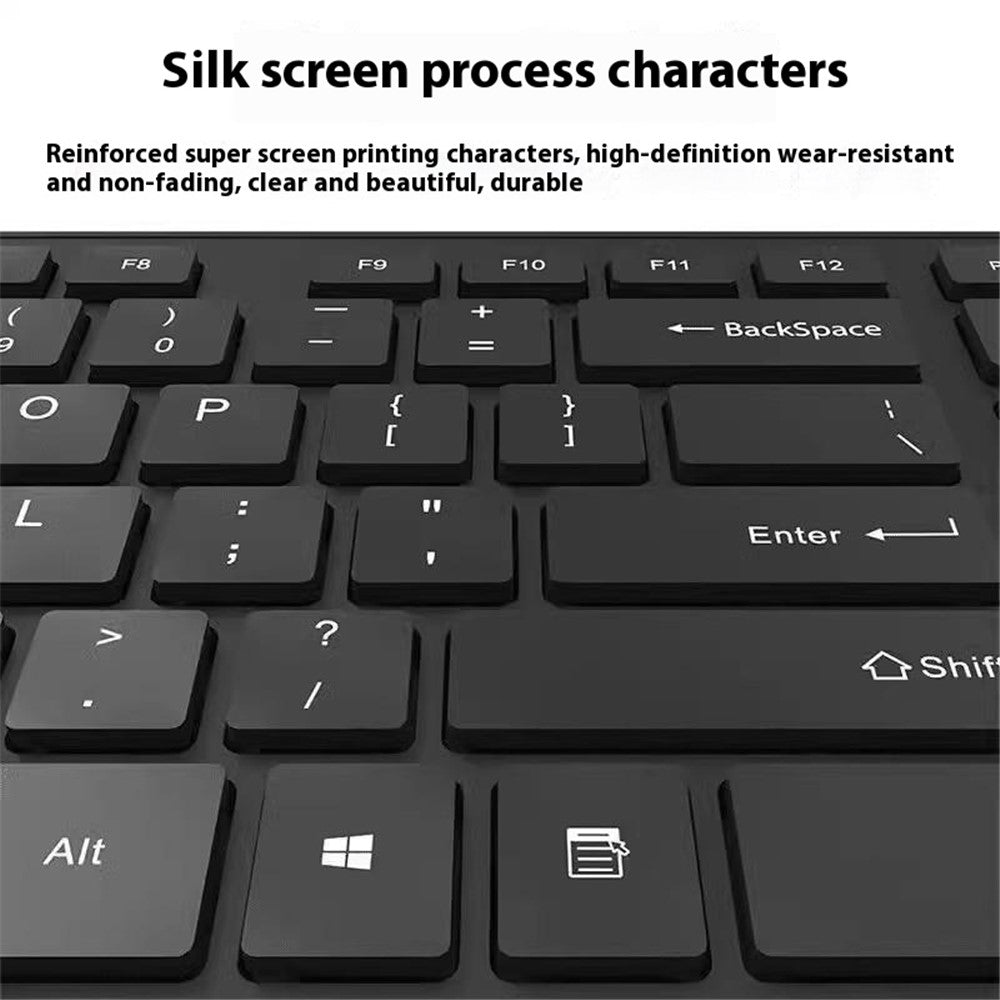 LECOO KW200 2.4G Wireless Keyboard and Mouse