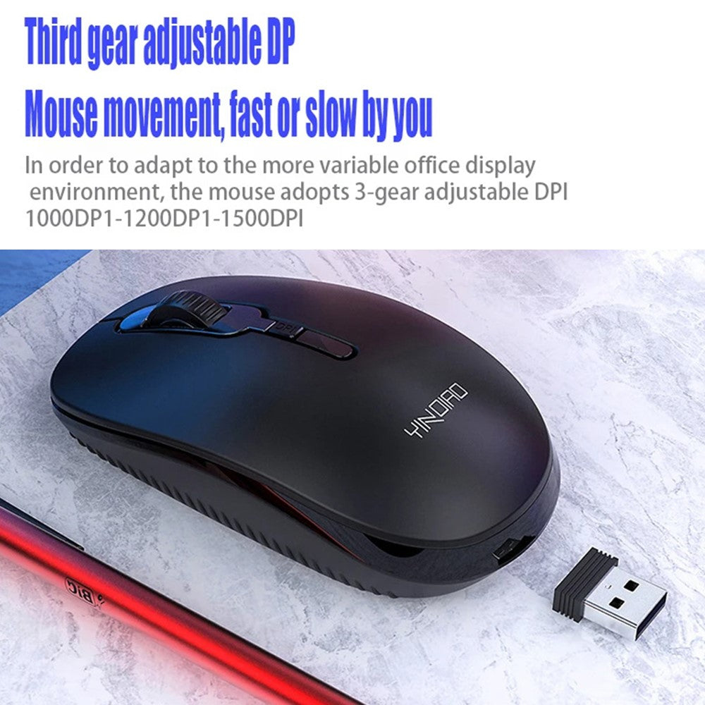 Set Keyboard Mouse YINDIAO V3Max 2.4G Wireless