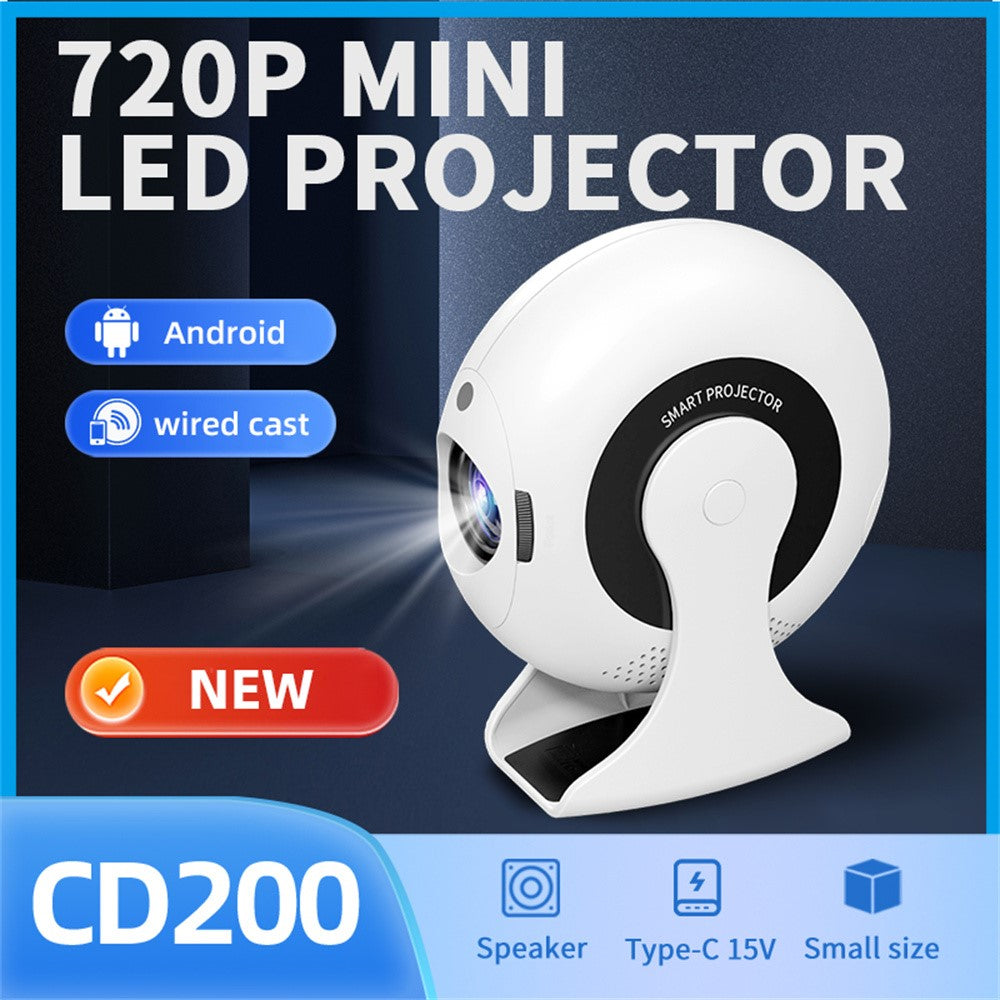 Portable Projector CD200 Android 11.0