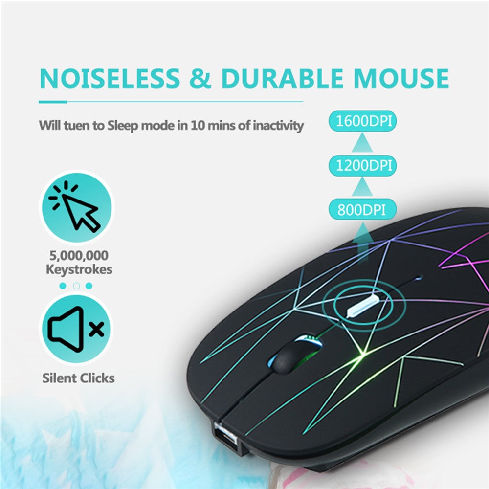 Gaming Mouse E39 1600DPI Rechargeable