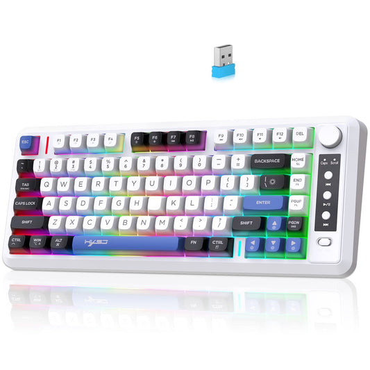 Keyboard HXSJ L400 81 Keys with RGB Backlit
