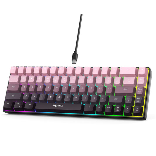 Keyboard HXSJ V200 Ergonomic 68 Keys