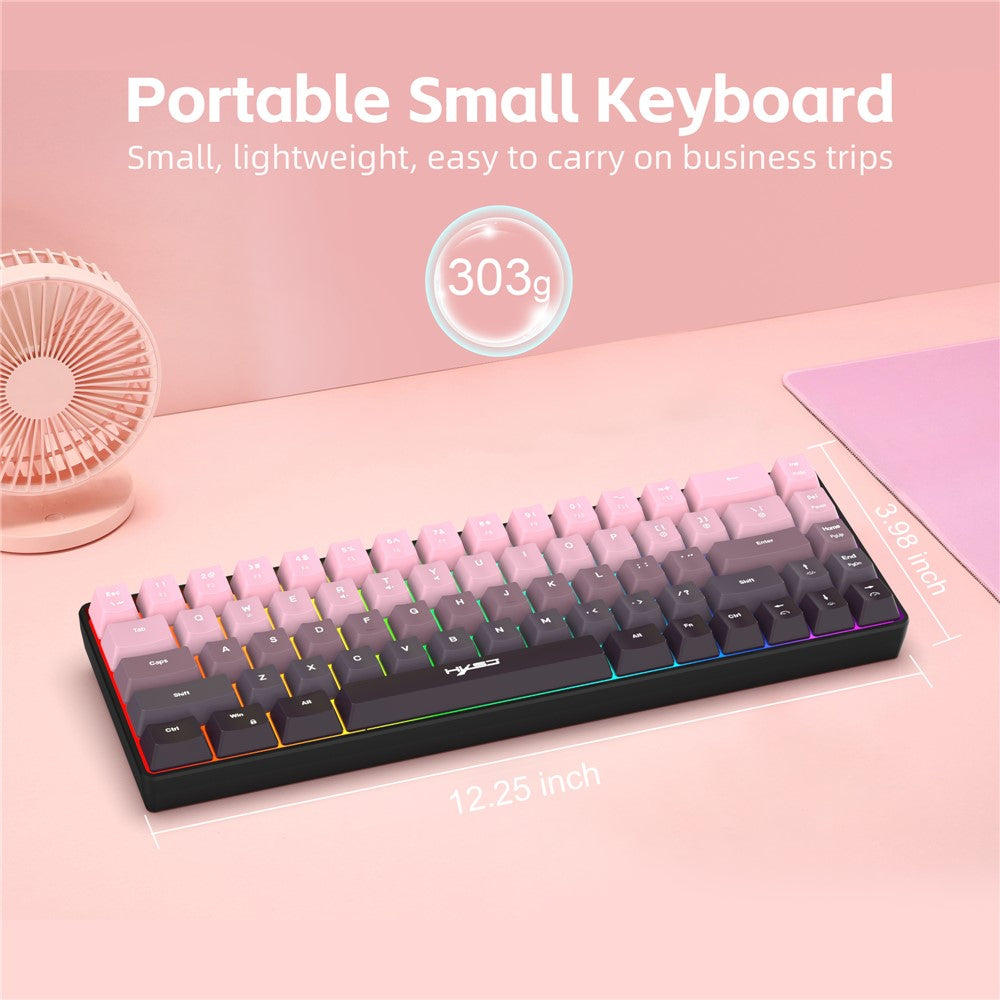 Keyboard HXSJ V200 Ergonomic 68 Keys