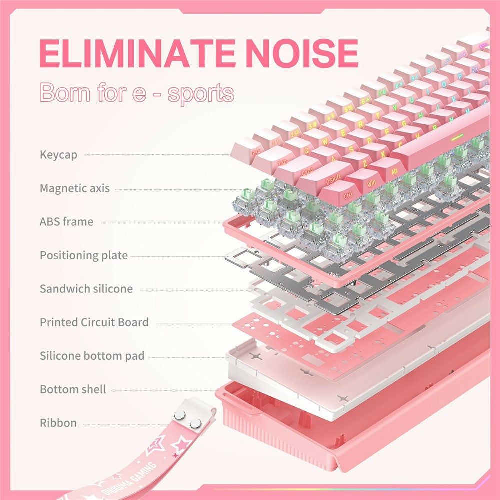 Gaming Keyboard ONIKUMA G69 68 Keys