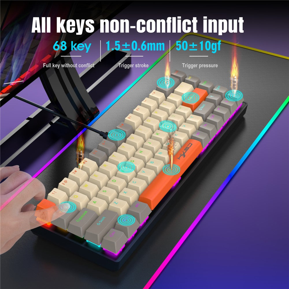 Gaming Keyboard Mechanical  HXSJ K88