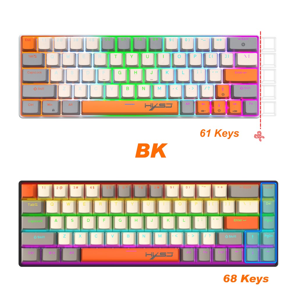 Gaming Keyboard Mechanical  HXSJ K88