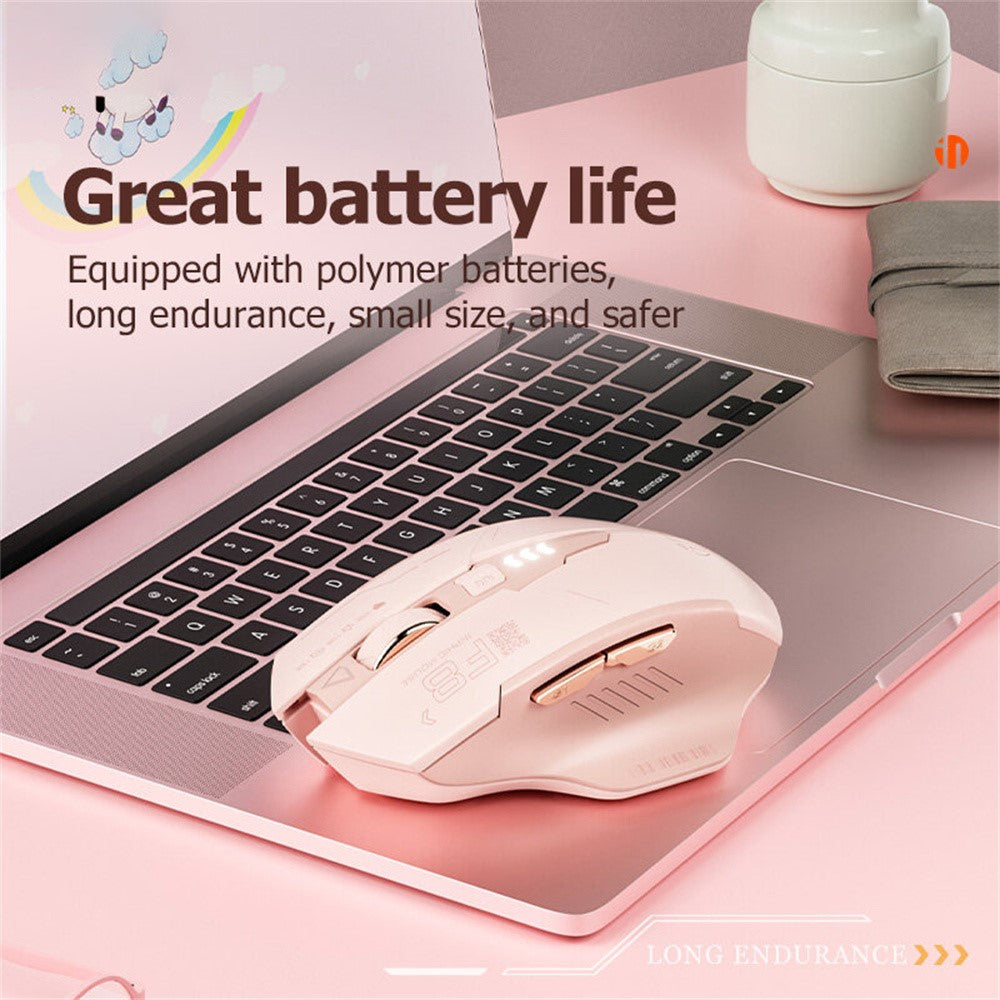 Gaming Mouse INPHIC F8 Rechargeable 2.4G Wireless