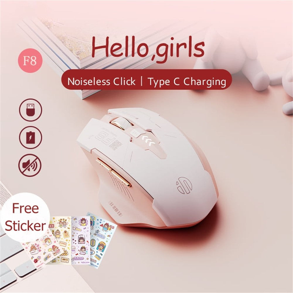 Gaming Mouse INPHIC F8 Rechargeable 2.4G Wireless