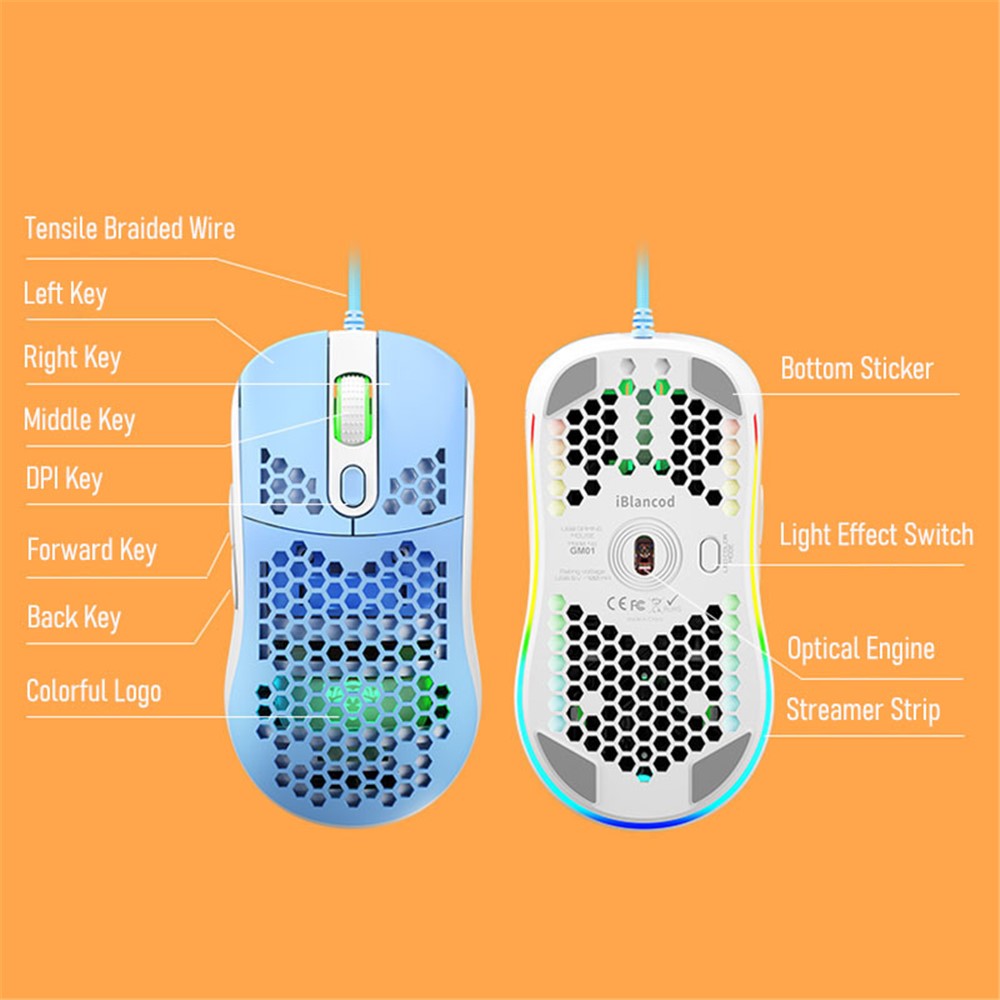 Gaming Mouse IBLANCOD GM01