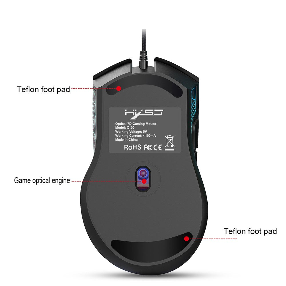 Gaming Mouse HXSJ X100