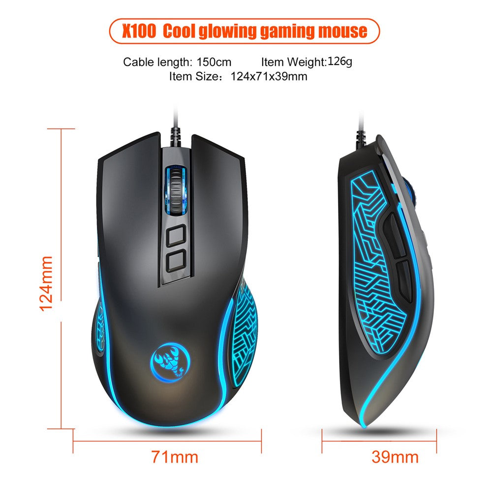Gaming Mouse HXSJ X100