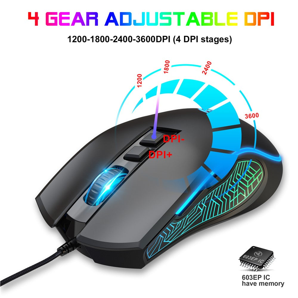 Gaming Mouse HXSJ X100