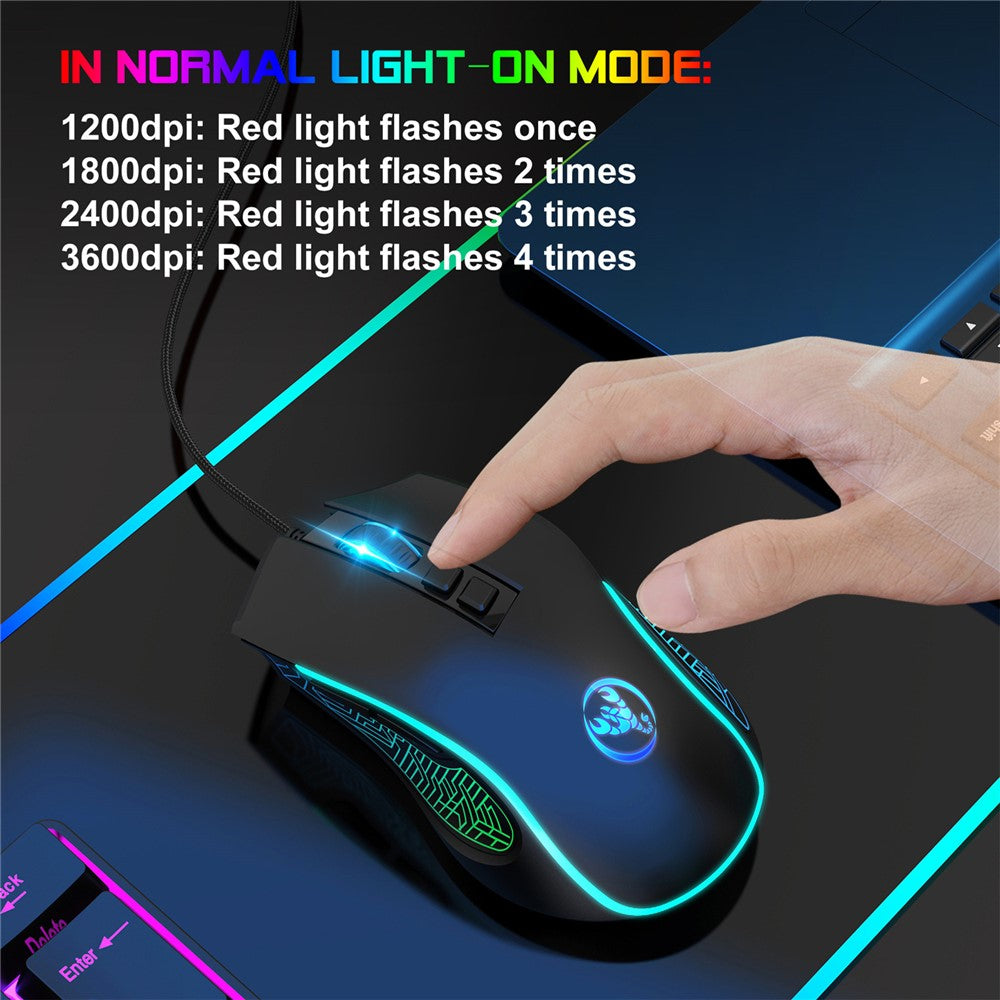 Gaming Mouse HXSJ X100