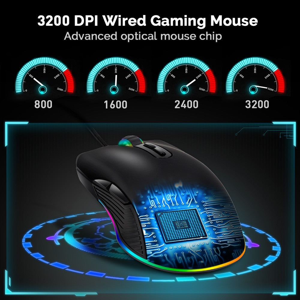 Gaming Mouse Type C Wired