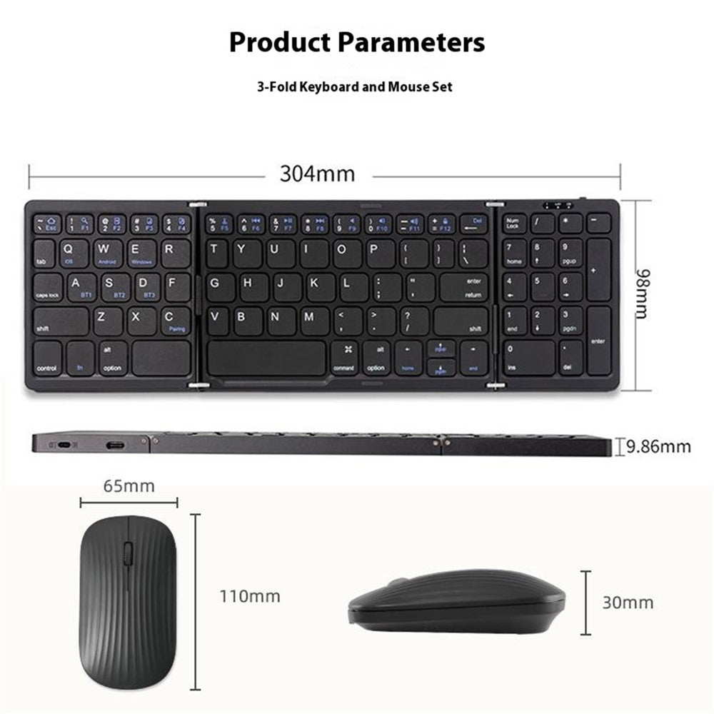 Keyboard Mouse Set  B089 Wireless