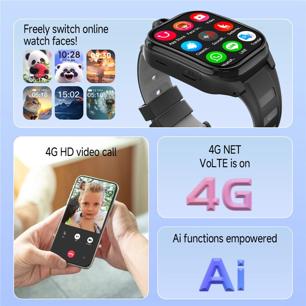 Smartwatch D19 2.0 Inch 4G Kids