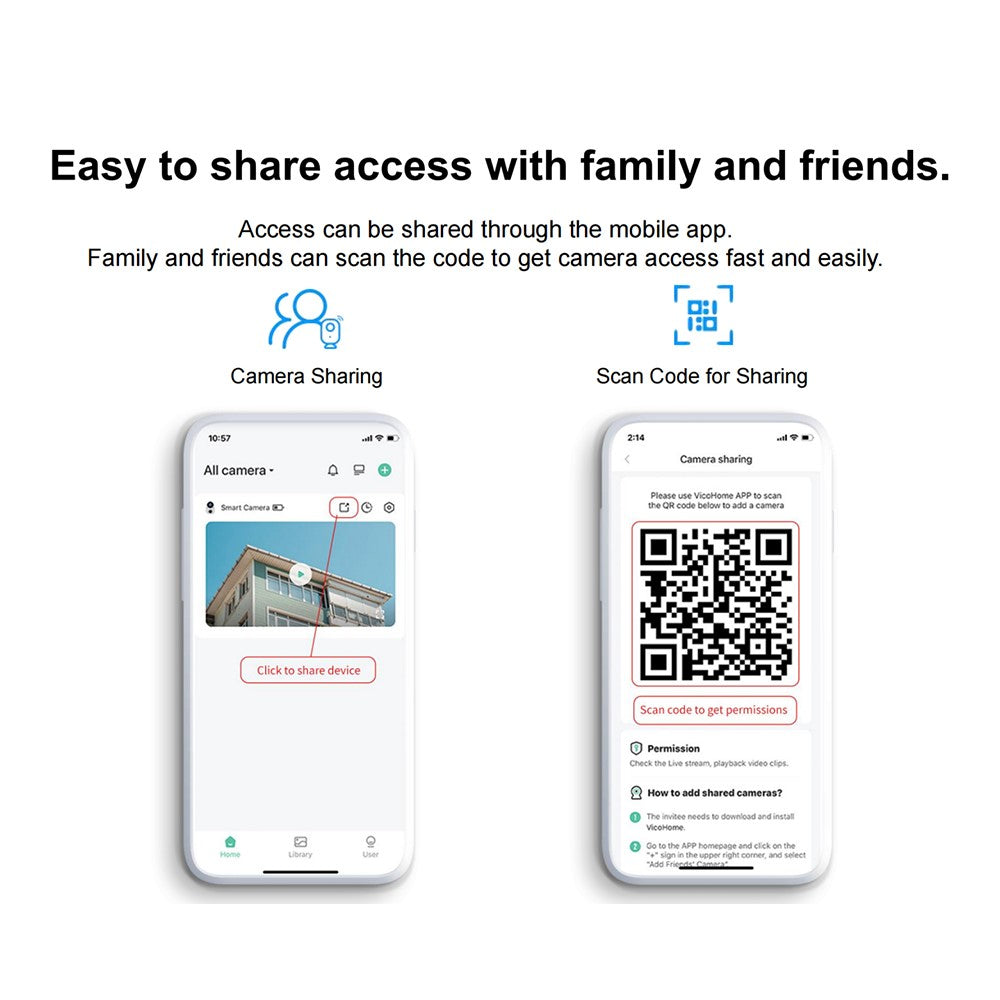 HUBVIEW CG6 2.4G WiFi Outdoor Surveillance Camera