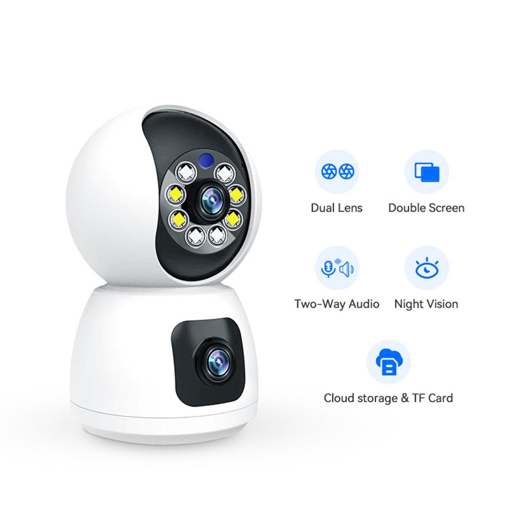 P221B Dual Lens Indoor Security Camera 2MP