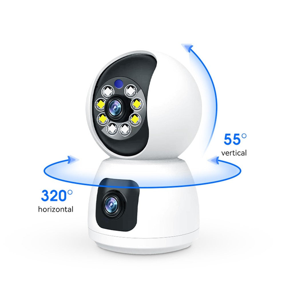 P221B Dual Lens Indoor Security Camera 2MP