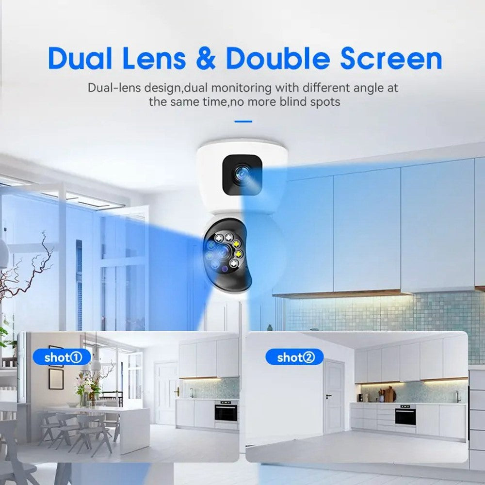 P221B Dual Lens Indoor Security Camera 2MP