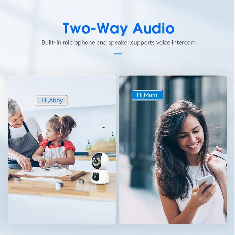 P221B Dual Lens Indoor Security Camera 2MP