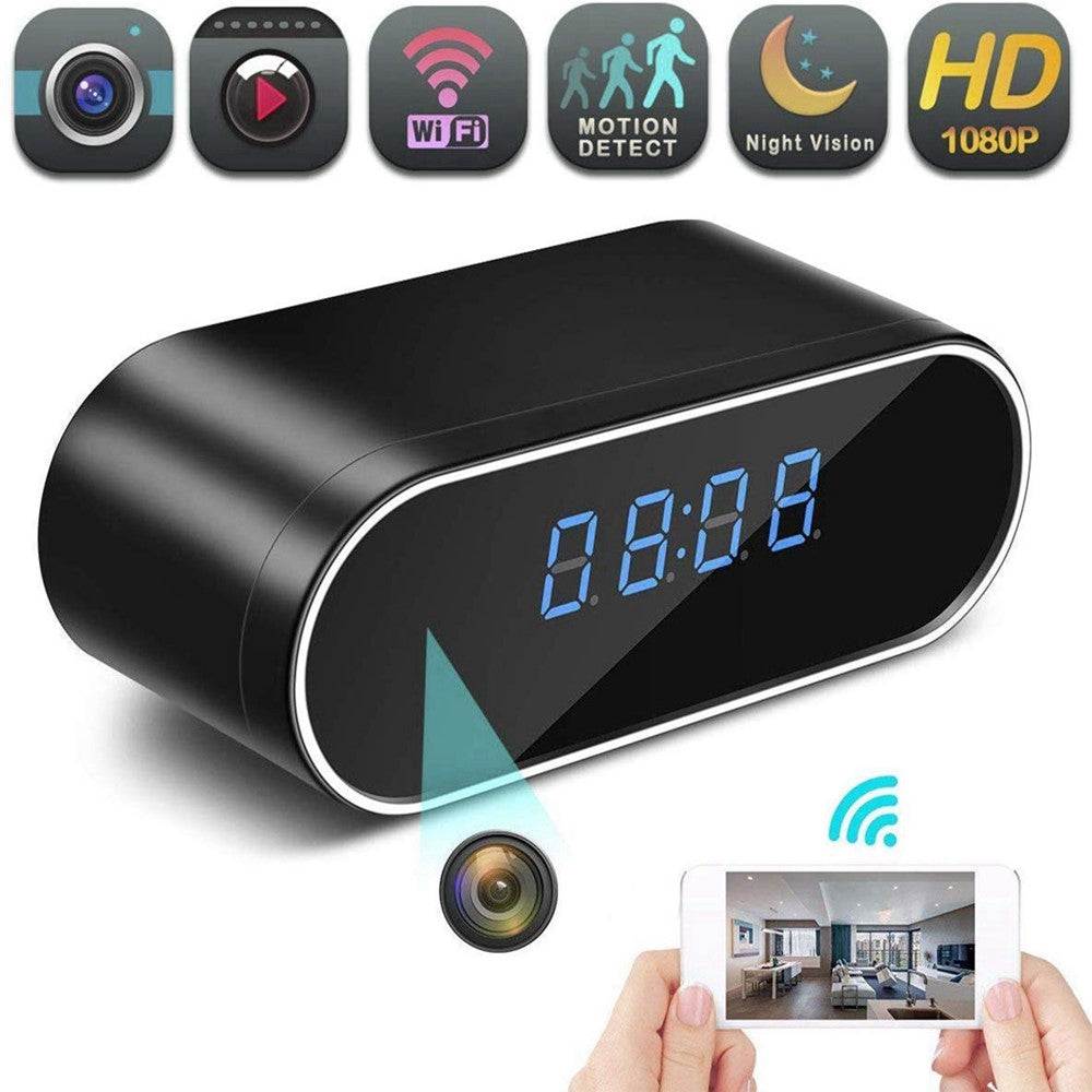 Hidden Clock Camera HD 1080P