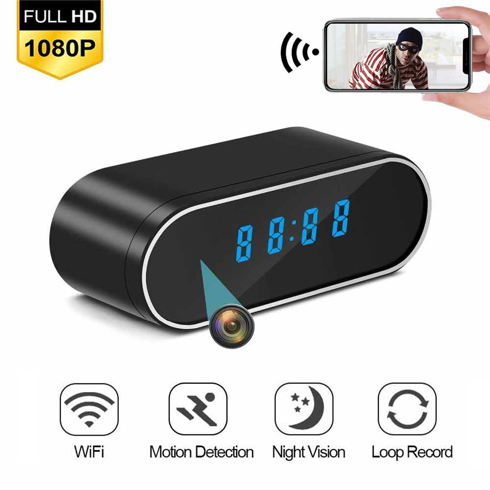Hidden Clock Camera HD 1080P
