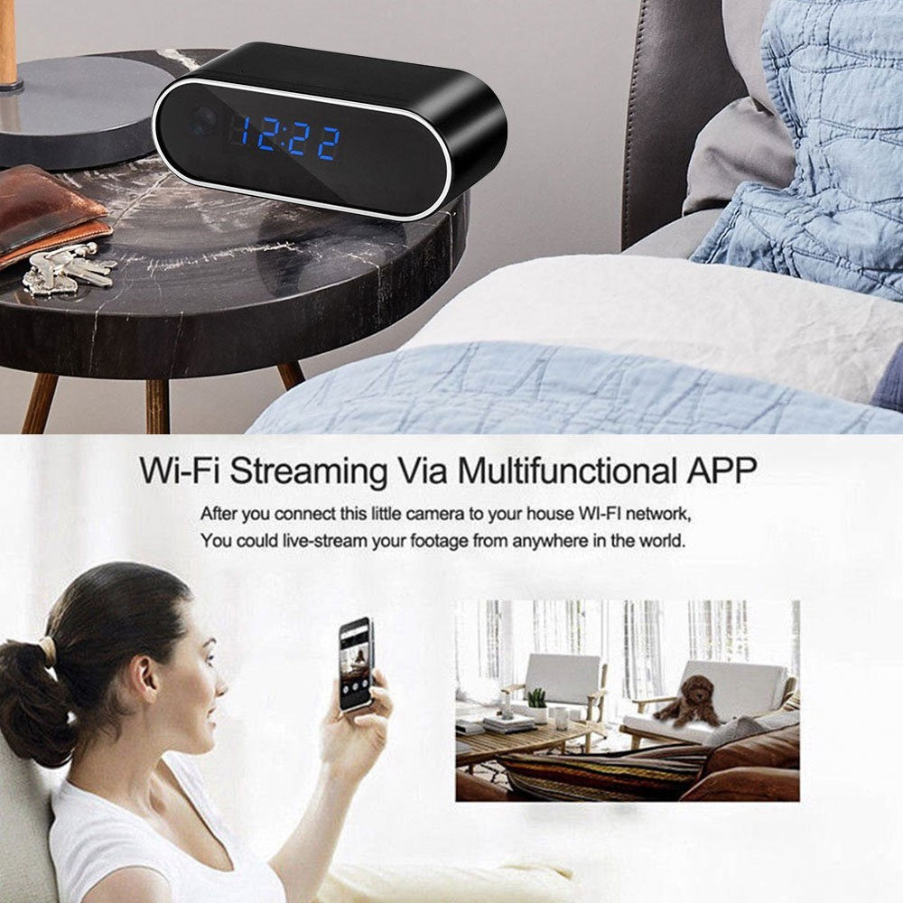 Hidden Clock Camera HD 1080P