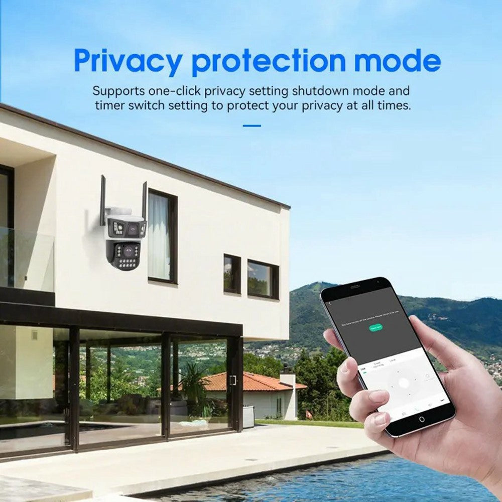 V421A WiFi Outdoor Security Camera Full Color Night Vision 360