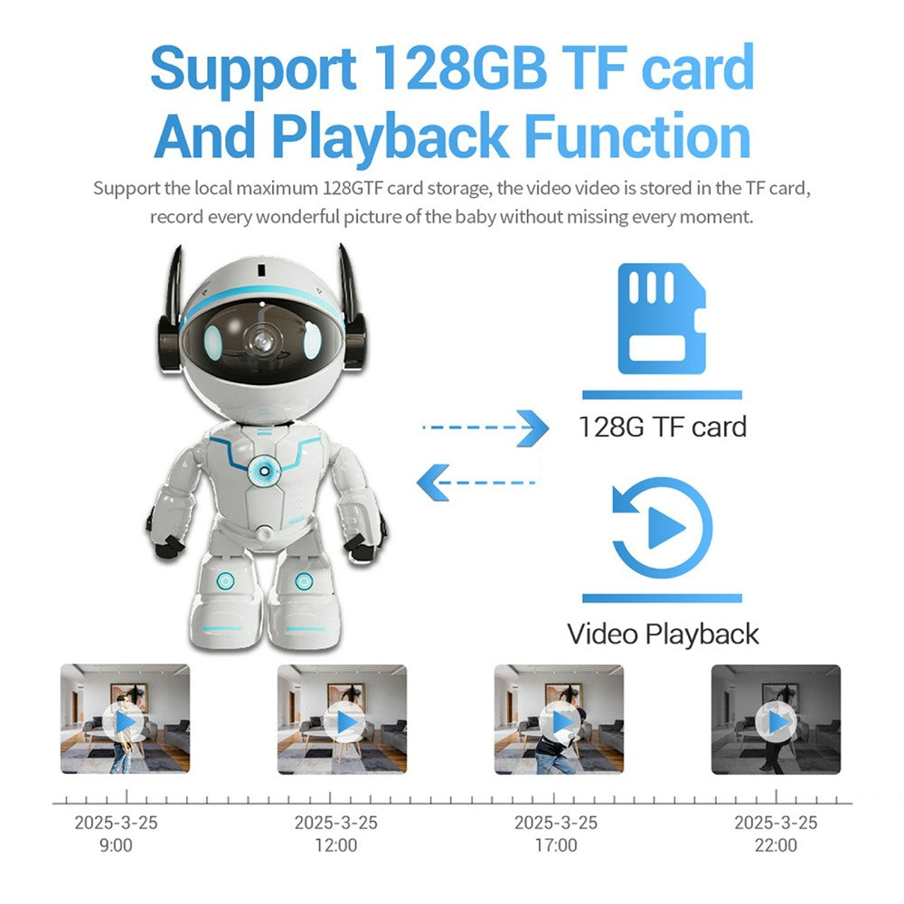 ESCAM PT205 Robot Design Home Camera