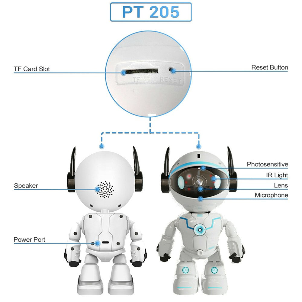 ESCAM PT205 Robot Design Home Camera