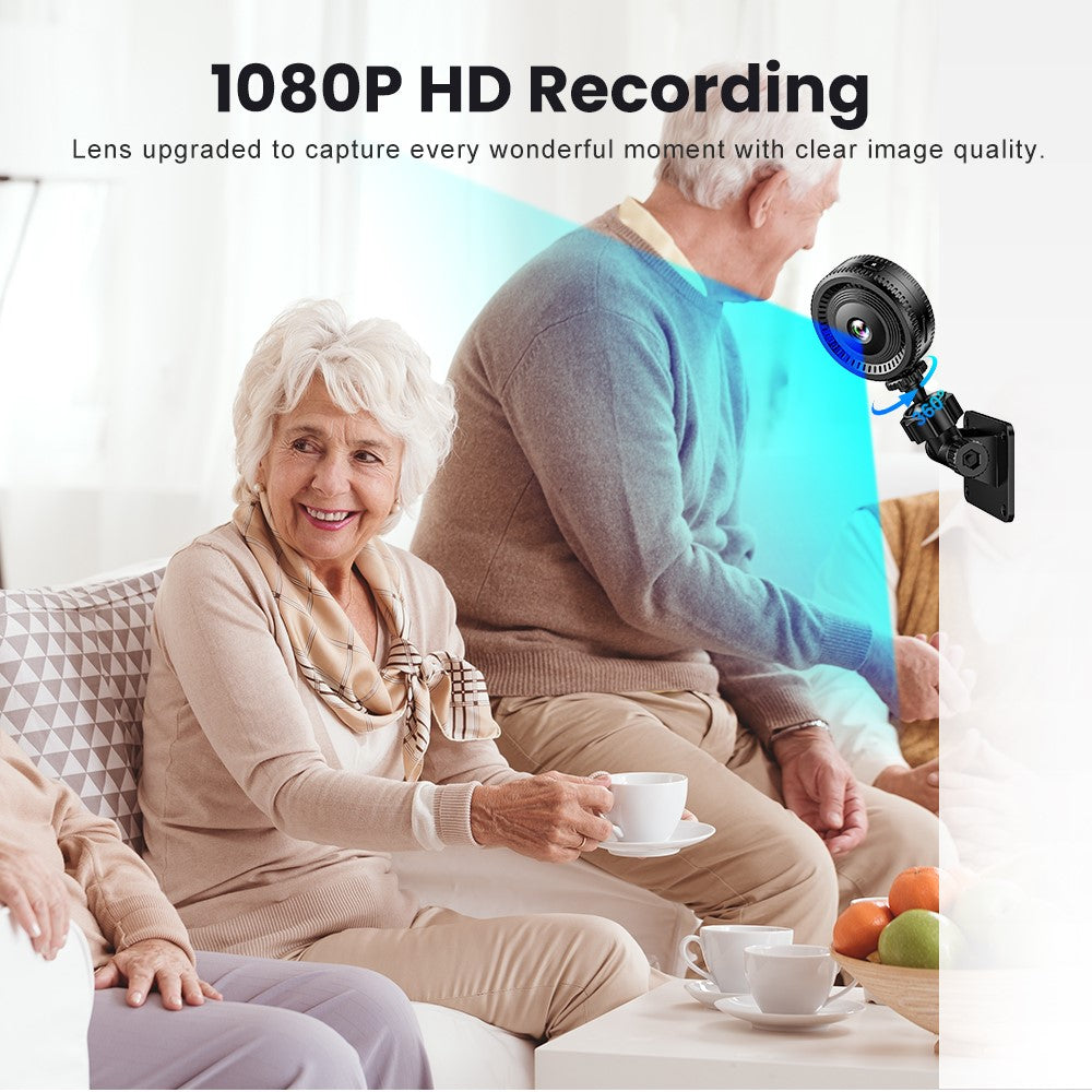 Mini Camera C8 H with 64GB TF Card